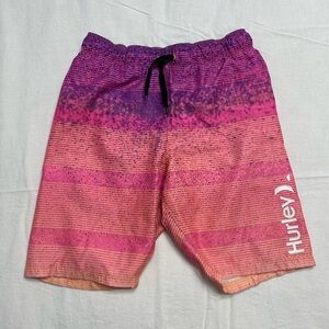 Hurley Pink and Purple Active Shorts